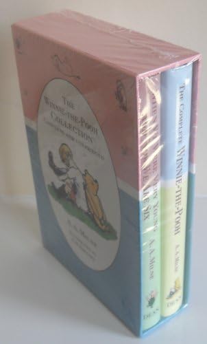 The WINNIE the POOH Complete & Unabridged Collection BOX SET (WINNIE THE POOH * HOUSE AT POOH CORNER * WHEN WE WERE VERY YOUNG * NOW WE ARE SIX) * Boxset with 2 Hardback Books with Colourful Dust Jackets