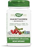 Nature's Way Hawthorn Berries , 510 mg., 180  Veg-capsules