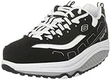 Skechers Women’s Shape Ups – Strength Fitness Walking Shoe,Black/White,7.5 M US