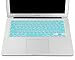 MOSISO Silicone Keyboard Cover Compatible with MacBook Air 13 inch A1466 A1369 2010-2017&Compatible with MacBook Pro 13/15 inch (with/Without Retina Display, 2015 or Older Version), Hot Blue