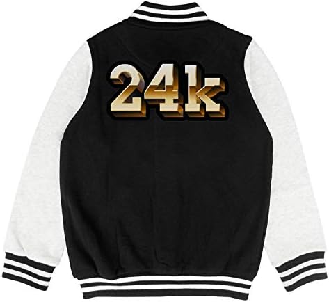 Sdjufiow 24k-Classic-Magic-World-Tour-Logo- Baby Boy's Girl's Baseball Jacket Sport Sweatshirt School Jackets TOP 2-10 Y