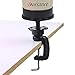 Cork Wig Head Canvas Block Head with Stand Cork Manikin Head for Wigs Display Style Mannequin Head with Mount Hole (Canvas Head+Head Stand+T Pins+Wig Cap+Clips+C Needle+ Thread), 22 Inch