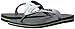 Havaianas Women's Brazil Mix Flip Flop Sandals,Black/White,39/40 BR (9/10 M US Women's/7-8 M US Men's)