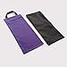 HealthAndYoga™ Yoga Sand Bags - Double Bag with Inner Waterproof Bag - Prop for Adding Weight and Support (Purple)