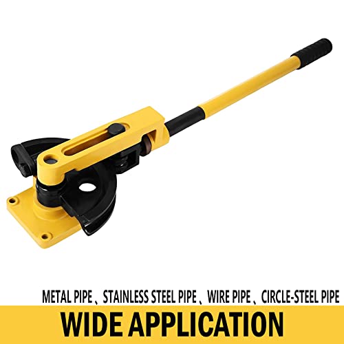 PRIBCHO Tubing Bender Pipe Bender, Heavy Duty Tube Bender, Manual Tube