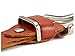 HaloVa Men's Leather Belt, Simple Casual Vintage Belt for Men, 100% Top Grain Leather, Soft and Super Durable, Brown