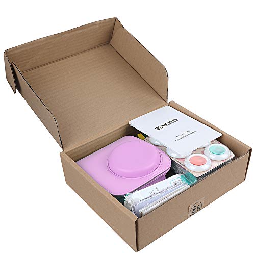 Zacro-14Pcs-Accesorios-Rosas-de-Fujifilm-para-Instax-Mini-888s9Partes-de-Bolsa-Almacenamientolbumfiltros-ColoridosMarcos-DiferentesPegatinasetc
