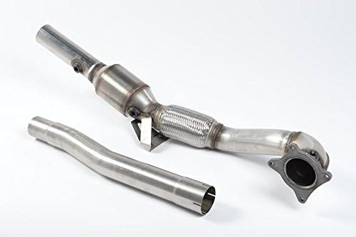 Milltek SSXAU204 2008 TT Mk2 TTS quattro Cast Downpipe with HJS High Flow Sports Cat