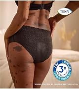 TENA Silhouette Noir Low Rise Large 27 Panties Urinary Leak Protection view 3