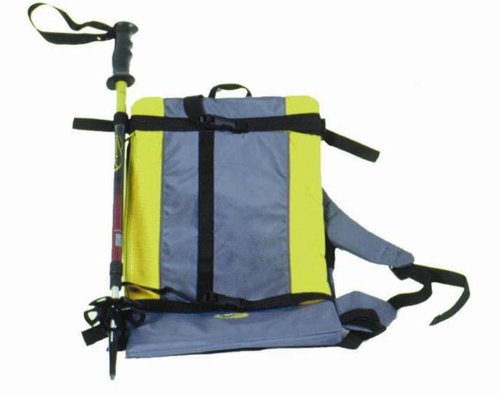 Morpho Morphodos 9MHSDOS Adult Backpack/Rucksack for Carrying Snowshoes and Board, Grey/Camel