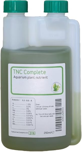 TNC Complete Liquid Aquarium Plant Food 250ml - Nutrient Rich Fertiliser