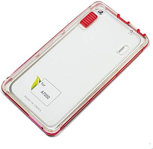 Lenovo K3 Note Case,Call Incoming LED Flashing Light up Multicolor Crystal Clear Anti-scratch Shockproof Soft Protective TPU + PC Shell Cover Case For Lenovo K3 Note A7000 (Red)