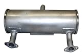 Kohler KO-24 068 128-S &nbsp;Command Twin Muffler, fits 18-25hp Horizontal Shaft engines, exhausts out above shaft Engine Parts