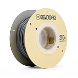 Gizmo Dorks PLA Filament for 3D Printers 1.75mm 200g, Grey