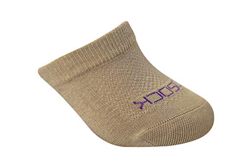 ZeroSock-Womens-Bamboo-Toe-Capper-Socks-With-Grip-4-Pairs-Per-Box