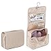 JJ POWER Travel Packing Cube 5 Set with Toiletry Bag Shoe Bag (Cream Beige, Toiletry Bag)