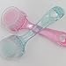 Foreveryang Nylon Transparent Exfoliating Facial Brush with Cover for Clean Skin Pores Random Color