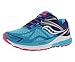 Saucony Women's Ride 9 Running Shoe, Navy/Blue/Pink, 7.5 M US