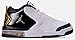 Jordan Air Big Fund Premium White Metallic Gold Black Men's Basketball Shoes