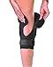 MUELLER Sports Medicine Hinged Wraparound Knee Brace, Knee Pain Relief Support for Men and Women, Ideal for Arthritis, Sprains, Black, X-Large