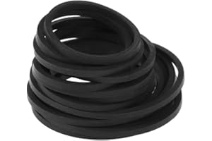 HEJHNCII 20pcs 1.5mm Recorder Rubber Belt Cassette Repair Maintenance Mix Cassette Rubber Corner Belt 1.0 - 6.7 inches (25 - 170 mm) Cassette Tape Drive Belt