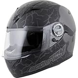 Scorpion EXO-500 Numbskull Street Motorcycle Helmet (Phantom, Large)