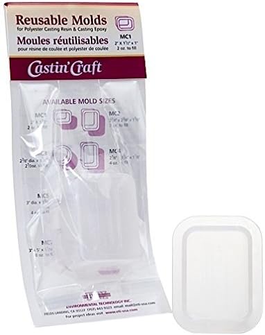 Castin' Craft MC Poly Resin Molds (2 In. x 1 1/2 In. x 1 In.) 2 pcs sku# 1836278MA