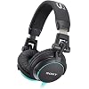 Sony MDR-V55 DJ – hoofdtelefoon headset – zwart 25 EU zwart, blauw