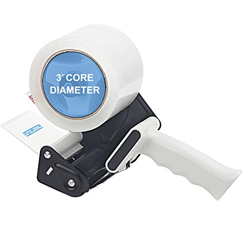 JARLINK Packing Tape Dispenser Gun (2 Pack) with 2 Rolls Tape, 3 inches