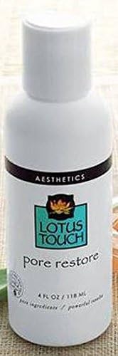 Sponsored Ad - Pore Restore Skin Relief Gel by Lotus Touch - Alcohol-Free, No Burning - Ideal for use After Waxing - Natural Witch Hazel and Aloe Soothe and Moisturize Irritated Skin - Refreshing Fragrance - 4 oz