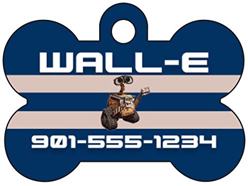 Disney Wall-E Dog Tag Pet Id Tag Personalized w/ Name & Number