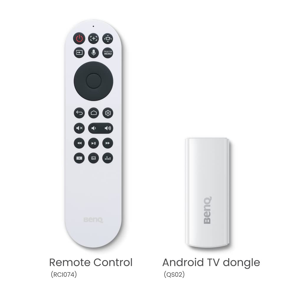 BenQ HT4550i | 4K HDR LED Smart Home Theater Projector | 3200 Lumens | Android TV with Netflix, Dolby Digital Plus, built-in Chromecast and Ultra 4K | Supports HDR10+ | HDR10 | HLG | Built-in Speaker