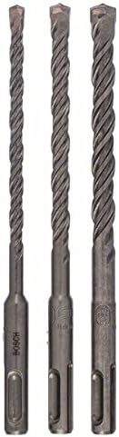 Bosch 1617000117 40337 x 165 mm SDS-Plus-5 Drill Bit Set (3-Piece), Silver, 10 x 115 mm - Image 3
