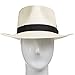 ULTRAFINO Fedora GULLPORT Reward Classic Straw Panama Hat Exotic Feather