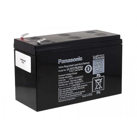 Panasonic Bleiakku LC-R127R2PG1, 12V, Lead-Acid