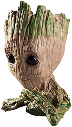Best Quality - Action & Toy Figures - Guardians of The Galaxy 2 Tree Man Sitting Flowerpot Collectible Anime Toy PVC Cartoon Action Figure Doll Toys Model Pen Pot - by ORSTAR - 1 PCs