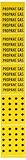 Brady 7227-3C Self-Sticking Vinyl Pipe Marker, B-946, 2 1/4