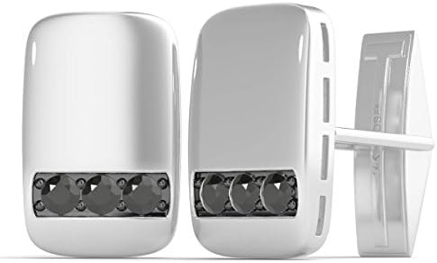Sponsored Ad - IGI - GIA Certified Natural Diamond Cufflinks For Men 14K Gold 5/8 Ctw