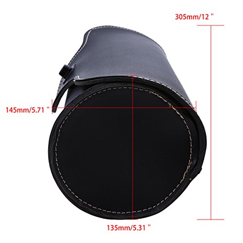 Handlebar Bags,POSSBAY Motorcycle Front Fork Sissy Bar Bag Side Tool Storage Pouch