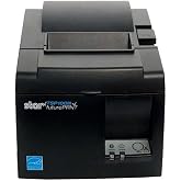 Star Micronics Thermal Printer TSP143IIIBi2 GY US Thermal, Cutter, Bluetooth iOS, Android and Windows, Gray, Int PS