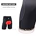 Sportneer Men’s Cycling Shorts Biking Bike Bicycle Pants Half Pants 4D Coolmax Padded, Comfort, Breathable & Absorbent Blackthumb 3