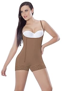 MariaE fajas Colombianas Post Surgery 9633 compression Boyshort Mocha