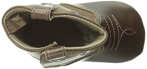 Baby Deer Western Boot (Infant),Brown,1 M US Infant