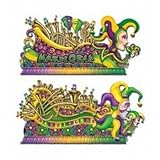 Mardi Gras Insta-Theme Float Props 65-67in. 2/Pkg