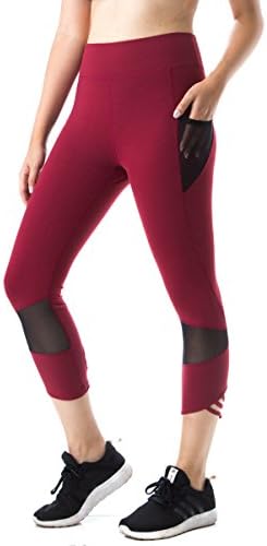 FIGUR Activ Women's Sport Capri 7/8 Leggings For Yoga, Running, Fitness & Everyday Wear