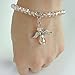 WE Crystal Angel Charm Bracelet Pink 12 PCS - Baptism Favor/Christening Favor/Recuerdos de Bautizo/Quinceanera/Baby Shower