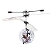 HaloVa RC Drone Suspending Helicopter Ball Flying Ball Built-in Shinning LED Lighting for Kids, Gesture-Sensing No Need to Use Remote Control, 360-Degree Colorful Transformation