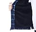 Walnut Creek Mens Fleece Lined Plaid Flannel Jacket