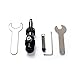Huang gui Archery Cushion Plunger Recurve Bows Screw-on Pressure Button with Installation Tool (Color Black)