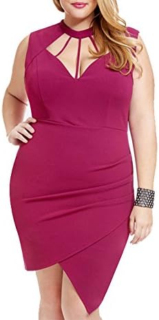 Sexy Women's Long Sleeve Casual Swing T-shirt Dresses XXXL